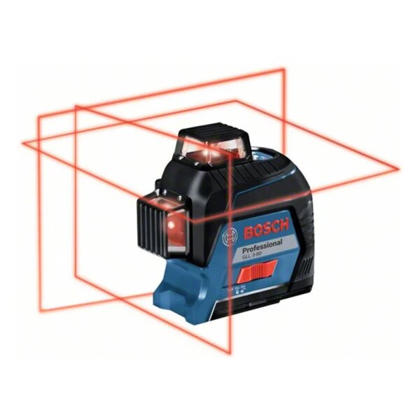 Bosch GLL 3-80 +Alkaline+HwKoffer Linienlaser rot