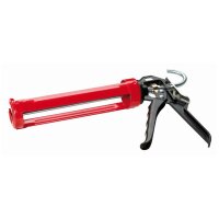 Kartuschenpistole Skelett mit langem Hebel rot