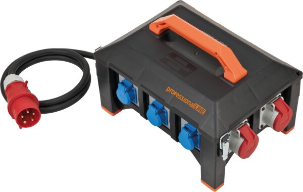 Gummi-Stromverteiler / Stromverteiler mit 2m Kabel