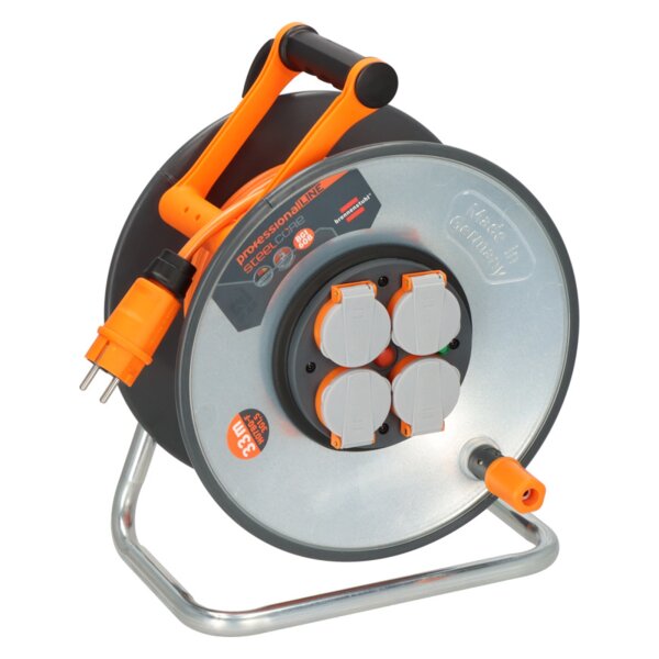 professionalLINE SteelCore Kabeltrommel 33m H07BQ