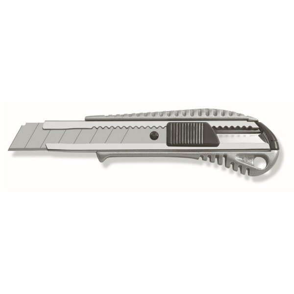 Abbrechmesser, Aludruckguss18mm, mit Metallführung