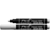 Permanent Marker INSTANT WHITE, 1-4mm